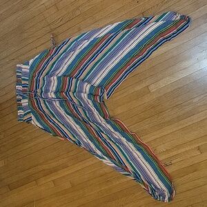Buddha Pants Colorful Striped Yoga Pants